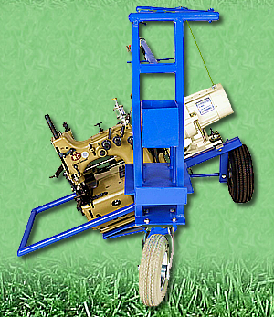 Equipped with USA Made N-C Rear Top & Bottom Clutch Puller, Extra Heavy Duty USA Made N-C Carpet Machine Head