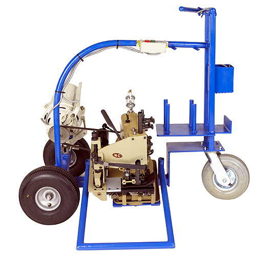 TSM machines are designed to sew sports, commercial, or residential turf with ease. The primary benefit of our units is their patented rear puller system. This extra pulling power ensures minimal part replacement & greatly reduced downtime. Here at Turf Sewing Machines, we guarantee precision equipment, immediate service, and affordable pricing.